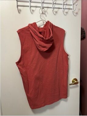 Under Armour Sleeveless Hoodie Tank - Rust